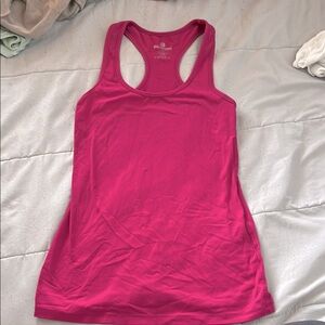 Pink Athletic Tank Top
